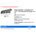 thumbnail image 2 of Exhaust Manifold - Compatible with 1973 - 1974 Chevy C30 Pickup 7.4L V8, 2 of 2