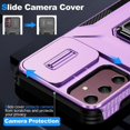 thumbnail image 4 of Funda para GANGXUN Samsung Galaxy A15 5G - Soporte metálico, Función magnética, Morado, 4 of 5