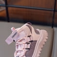 thumbnail image 6 of MZXELPRJD High Top Sneaker for Boys Girls Kids Winter Shoes Fashion Solid Color Mesh Breathable Basketball Shoes Sports Running High-Top Sneaker with Adjustable Strap, 6 of 6