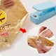 thumbnail image 4 of Sellador de bolsas de comida portátil, Mini Clips de sellado de bolsas de plástico ajustables de 2 velocidades, a prueba de humedad, suministros para el hogar, 4 of 4