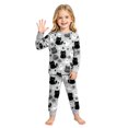 thumbnail image 7 of Futezty Unisex Toddler Halloween Pajamas Boy Cute Soft Cotton Sleepwear Pjs Sets Kids 2 Piece Long Sleeve Jammies for Girls 2T-9T, 7 of 7