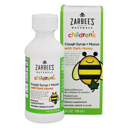 Zarbee S Naturals Children S Cough Mucus Reducer Syrup Walmart