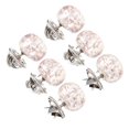 thumbnail image 3 of 6Pcs Simple Collar Corsages Clothes Decorative Breastpins No Sewing Buttons, 3 of 4
