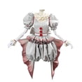 thumbnail image 1 of Disfraz de Pennywise, disfraz de payaso de Horror Pennywise, traje para mujeres y niñas, vestido de Carnaval de Halloween, 1 of 4