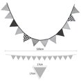 thumbnail image 4 of 12 Banderas 3 2 M Banderín Banderines Banderas Triangulares Fiesta Boda, 4 of 8