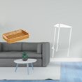 thumbnail image 2 of Cesta De Frutas De Acrílico Tejido, Cuenco Para Servir Bocadillos, Plato De Pan Minimalista, Mesita De Noche Moderna, Mesa Auxiliar Para Sala De Estar, Hogar, Oficina, Dormitorio, 2 of 8