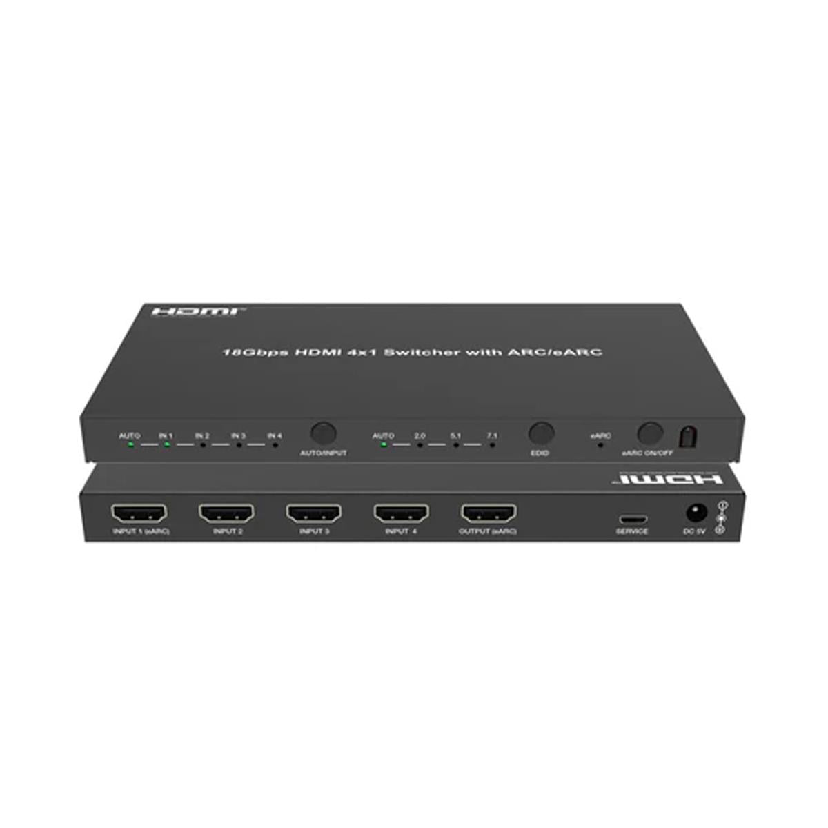 Blackmagic Design ATEM Mini Pro Stream Switcher, SWATEMMINIBPR, 4
