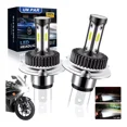 thumbnail image 1 of 2 Faro Led Moto H4 9003 Hb2 Cob Luz Alta Y Baja Foco 6000k, 1 of 8