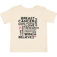 thumbnail image 3 of Inktastic Breast Cancer Awareness Month Saying Boys or Girls Baby T-Shirt, 3 of 5