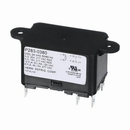 Carrier P283-0380 Genuine OEM Fan Relay - 24V, Coil, SPST