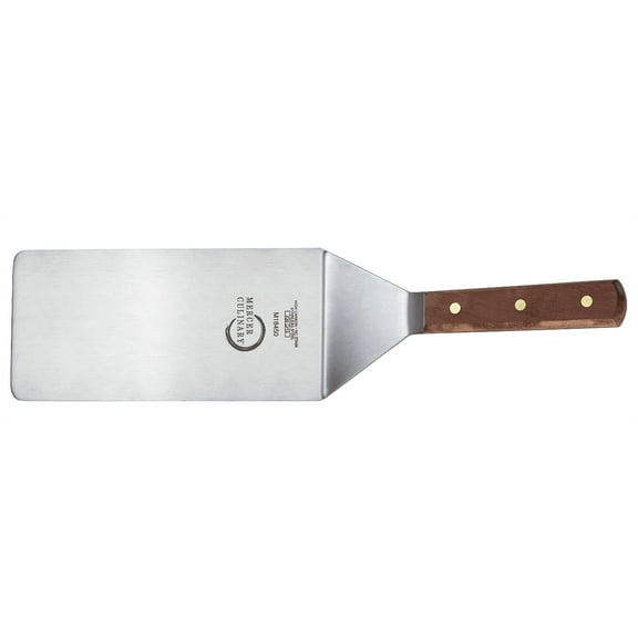 Mercer Culinary Praxis 8" x 4" Heavy Duty Turner (Rosewood)
