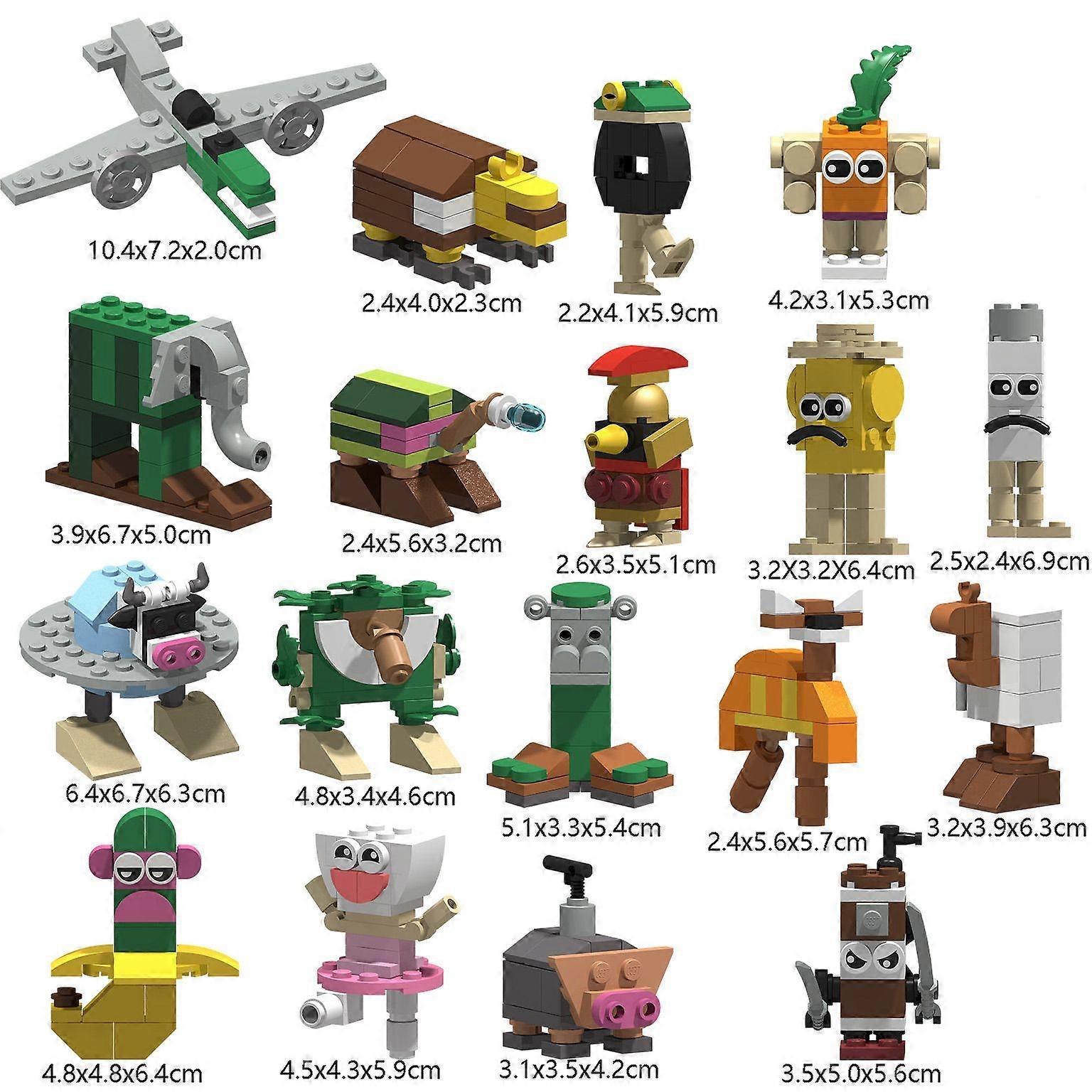 Brainrot AI Tung Tung Tung Sahur Building Blocks Tralalero Tralala Action Toy Brainrot AI Tung Tung Tung Sahur Building Blocks Tralalero Tralala Action Toy
