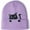 Purple, variant on BAVACE Black Cat Beanie Hat for Women Men Thick Knitted Cuffed Skull Cap Winter Cute Stuff Accessories Birthday Valentines Day Decoration Gifts Girlfriend Boyfriend Wife Husband Teen Age Ideas