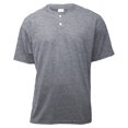 thumbnail image 1 of Soffe T-Shirt à Manches Courtes Henley avec Patte de Boutonnage pour Hommes - M206, 1 of 1