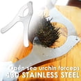 thumbnail image 1 of LutIedan Stainless Steel Sea Urchin Cutter A-Shaped Hook Design Effortless Shell Opening Rustproof Kitchen Gadget for Seafood Lovers, 1 of 5