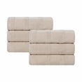 thumbnail image 2 of Superior Roma Cotton Hand Towels, Set of 6, Stone, 2 of 10
