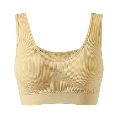 Juslio Minimizer Bras for Women Bras for Women No Underwire Sexy Bra Bras Padded Solid Everyday Bras