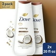 thumbnail image 3 of Dove Body Wash for Women Restoring Coconut & Cocoa Butter, 20 oz 2 Count, 3 of 13