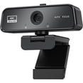 thumbnail image 1 of 4K Webcam for PC Streaming, 4K Web Computer Camera for Desktop Computer, HD External USB Webcam with Microphone for Laptop, Video Game Camera for Monitor PS5 Zoom Conference Room, 1 of 9