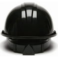 thumbnail image 4 of Pyramex 4Pt Cap Style Hard Hat With Ratchet Suspension - Black, 4 of 5