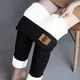thumbnail image 4 of Gibobby Pantalones para mujer para el frío Leggings casuales para mujer Capris térmicos de cintura alta elásticos de invierno de color sólido(Negro,XG), 4 of 5