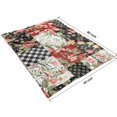 thumbnail image 4 of Pioneer Flower Floral Print Pattern Blanket,Comfortable Soft Flannel Throw Blanket,All Season,Warm Lightweight Blankets for Sofa Bed Couch Living Room Chair,60"x80", 4 of 4