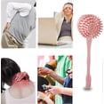 thumbnail image 4 of Long Handle Massage Tool for Shoulder Relief, Massaging Silicone Hammer with Flexible Tapping Head for Whole Body Massage, 2PCS, 4 of 5