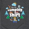 thumbnail image 3 of Paw Patrol - This Is My Camping Shirt - Toddler And Youth Short Sleeve Graphic T-Shirt, 3 of 6
