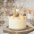 thumbnail image 4 of Número 0-9 Para Decoración De Tartas, 20 Uds., Adornos Acrílicos Dorados Brillantes Para Tartas Con Números Para Fiesta De Cumpleaños, Aniversario De Boda, 4 of 5