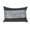 Gray, variant on Glam Gray with Silver Sequins Lumbar Throw Pillow