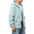 thumbnail image 6 of DYTTDG Men's Lightweight Sun Protection Hooded Jacket, Full Zip Breathable Solid Color Windbreaker with Pockets for Hiking & Outdoor Sports, 6 of 7