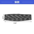 thumbnail image 4 of Vocoste 1 Pc Stretchy Soft Sport Headband, Sweat Wicking Yoga Sweatband for Men Women, Black, 4 of 7