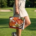 thumbnail image 4 of COEQINE Golf Cart Seat Covers Blanket, Travel Sports Cart Seat Cushion Covers for 2 Person Seats Club Car, Universal Golf Accessories for Autumn Decor, Fall Harvest Pumpkin Maple Leaf, 4 of 8