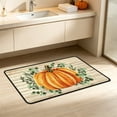 thumbnail image 5 of Qjidjing Thanksgiving Pumpkin Doormat 15.75×23.62inch, Non-Slip Washable Outdoor Mat Fall Harvest Rug for Porch Kitchen Entryway Decor, 5 of 6