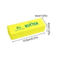 thumbnail image 3 of 18 Pack Squeeze Butter Squishy Toy, PU Material Slow Rising Butter Stick Fidget Toy for Stress Relief, Office Desk Gadget Party Favor (4 oz), 3 of 6