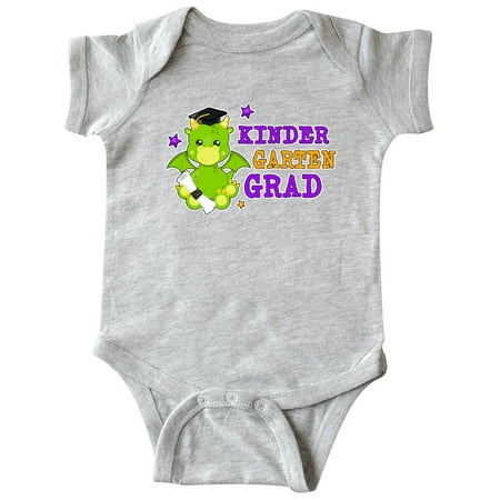 

Inktastic Kindergarten Grad Dragon Gift Baby Boy or Baby Girl Bodysuit