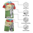 thumbnail image 4 of Tom And Jerry Boys Girls Short Sleeve Mesh T-Shirt And Shorts Outfit Set Summer Clothes Set for Kids, 4 of 8