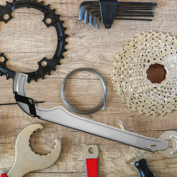 STOBOK Chain Guard Guide for Bicycle Plastic Black Easy Installation 1Set