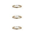 thumbnail image 4 of Collar de cadena Qarigey Curb Chain Necklace Oro intermedio, 4 of 6