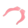 thumbnail image 3 of 10 pares de soporte antideslizante de silicona para anteojos deportivos para niños y adultos Rosado Colcomx Gafas Gancho de agarre deportivo, 3 of 7