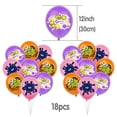 thumbnail image 6 of Splatoon Theme Cartoon style Birthday Decoration Kits，Party Supplies Including Banner, Balloons, Cake Toppers, Cupcake Toppers，Background Flag., 6 of 6