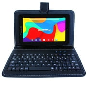 LINSAY 7" 2GB RAM 64GB Storage New Android 13 Tablet Wifi, Bluetooth with Keyboard Case