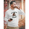 thumbnail image 2 of Go Mountains Bear On Bike Sweatshirt Men -Image by Shutterstock, Male 3X-Large, 2 of 4