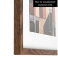 thumbnail image 3 of ArtToFrames 12" x 14" Walnut Picture Frame, 12x14 inch Brown Wood Poster Frame (WOM-4215), 1 Pack, 3 of 7