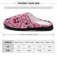 thumbnail image 2 of Mens Cozy Slippers Kirby Warm Soft Plush Slipper Slip-on House Shoes for Home Indoor Outdoor, 2 of 7