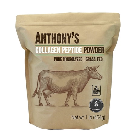 Anthony s Goods Collagen Peptide Powder  1 lb.