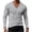Light Gray, variant on Men's V-Neck Solid Long Sleeve Base Layer, Casual Athletic Sport Top for Workout Fitness and Daily Layering, Black L