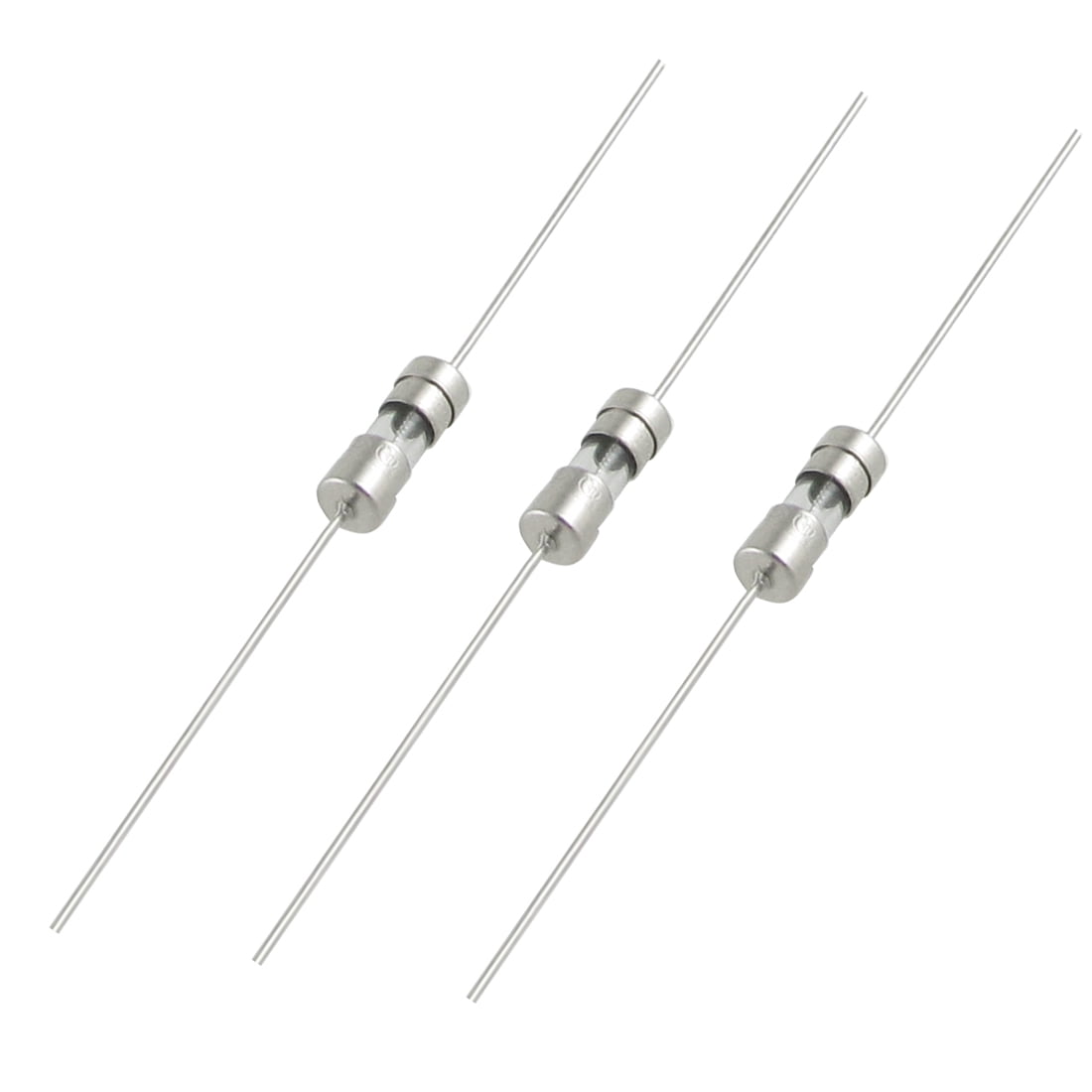 10pcs Glass Tube Fuse Axial Leads 3.6 x 10mm 15A T15A Slow Blow 250V 