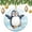 pattern-1304, variant on Cartoon Penguin Jumping Funny Animals Ceramic Christmas Ornament Penguin Gifts 2024 Christmas Ornaments Christmas Decorations Ceramic Ornaments