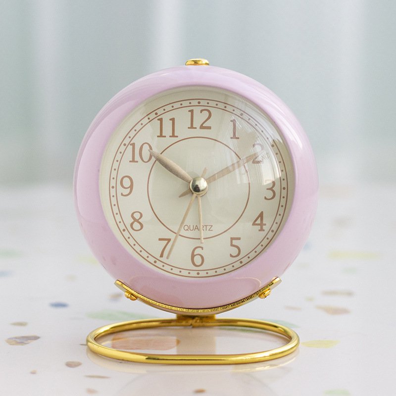 DESIGNICE 3 Es Analog Alarm Clocks Retro Backlight Cute Simple Design with Night Light Silent Non photo DESIGNICE 3 Es Analog Alarm Clocks Retro Backlight Cute Simple Design with Night Light Silent Non